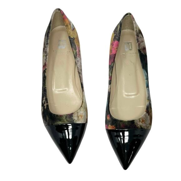 Bruno Magli Shoes - NWOT Bruno Magli Solena Crushed Velvet Floral Pointed Toe Flat Size39